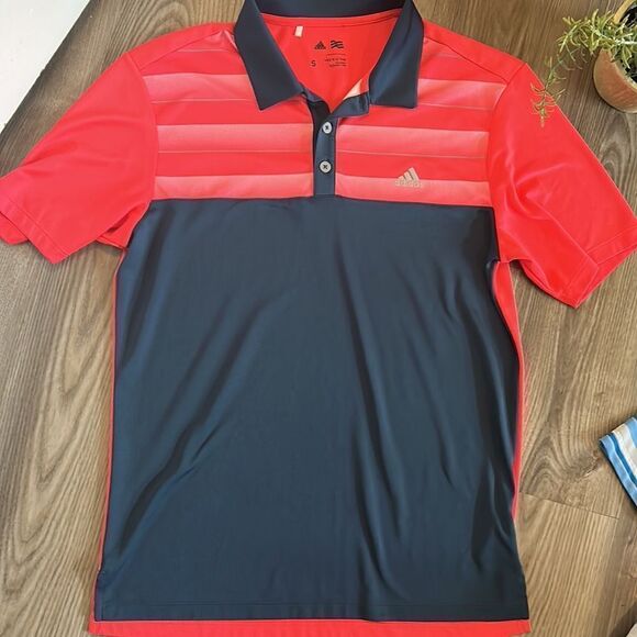 ((3 PIECE)) MENS SIZE SMALL BUNDLE TWO ADIDAS GOLF POLOS AND NWT UNDER ARMOUR T - Picture 5 of 7